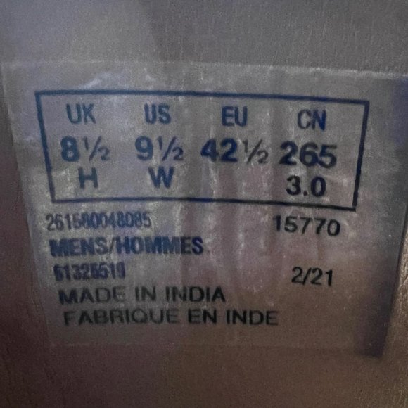 Clarks Mens Whiddon Step Loafer Cognac Brown Size 9.5 - Picture 9 of 11